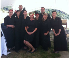 queenstown wedding catering team