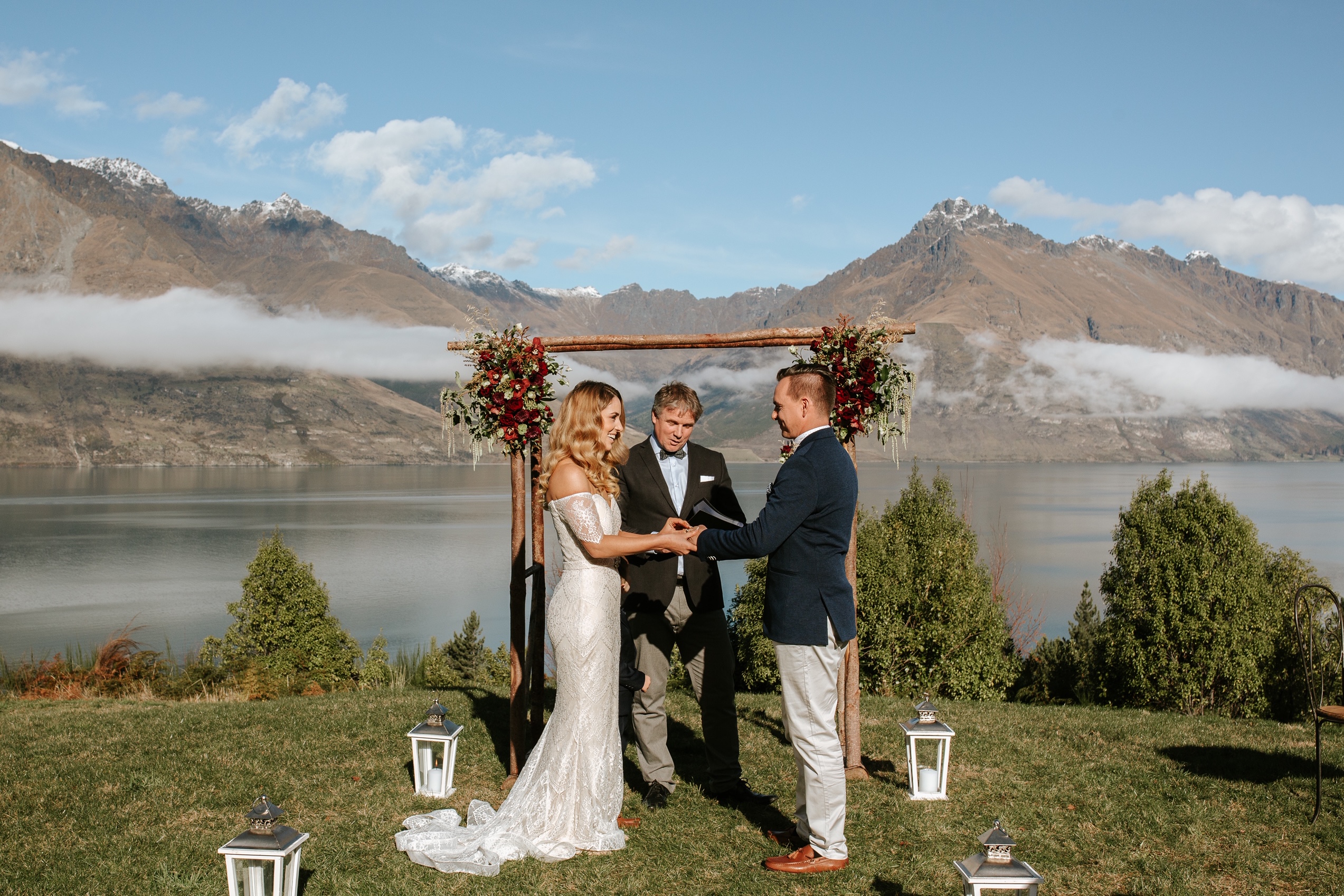 queenstown wedding at Wow House Queenstown New Zealand