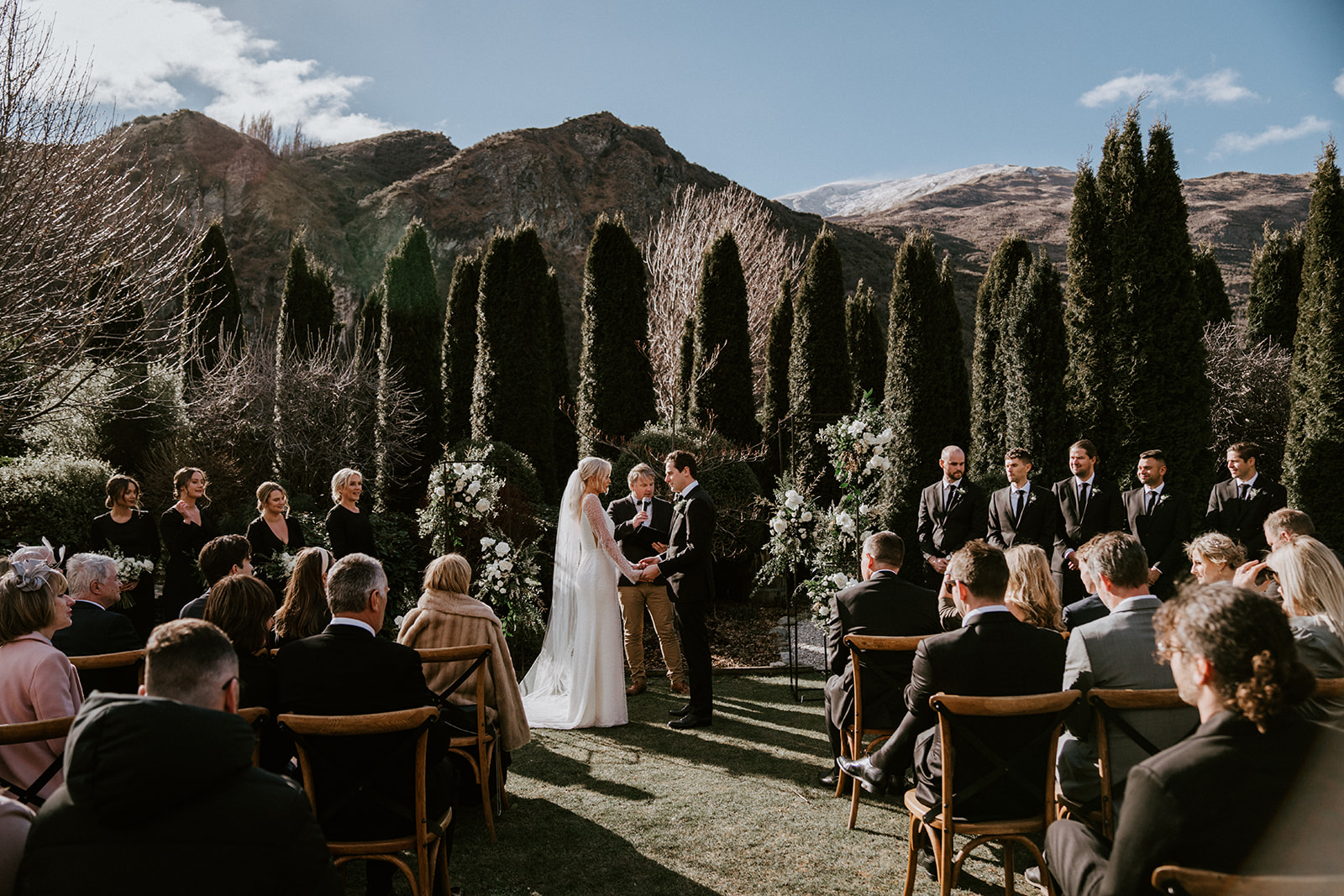 Queenstown Winter Wedding at Winehouse